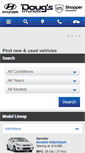 Mobile Screenshot of dougslynnwoodhyundai.com